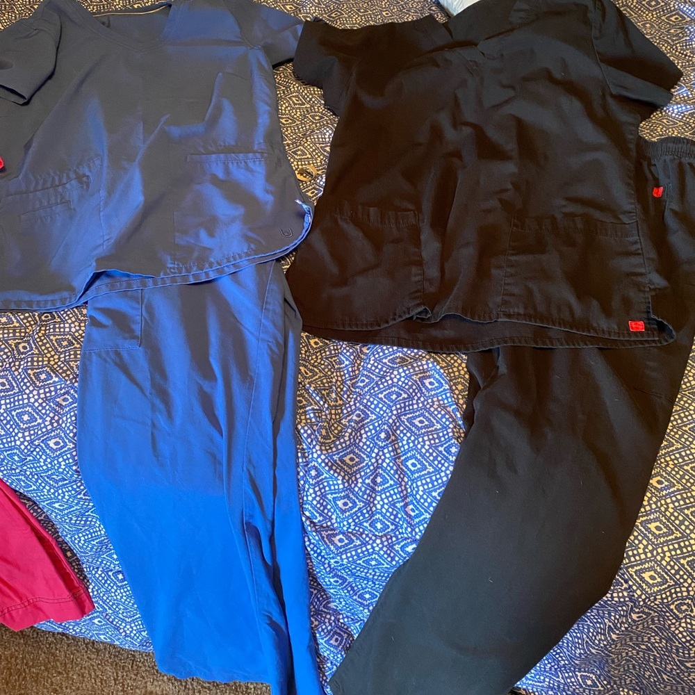 5 pair of scrubs!